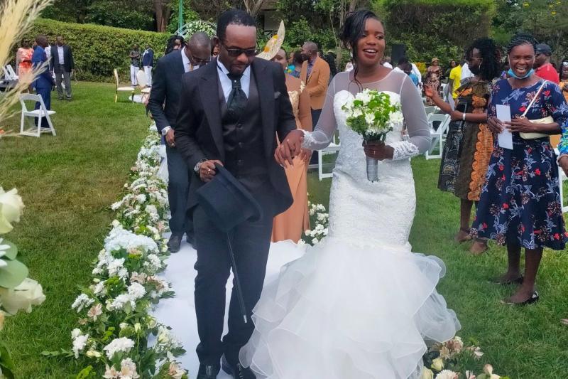File image of Silas Jakakimba and Florence Adhiambo.